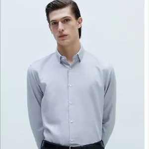 Zara | Shirts | Easycare Textured Shirtzara | Poshmark